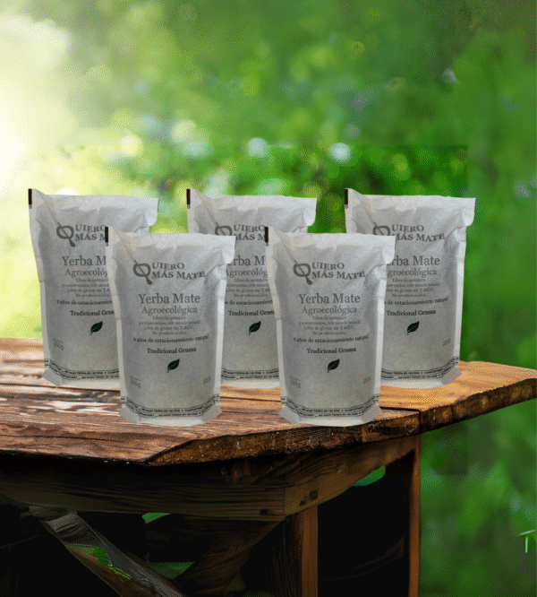 Yerba Agroecológica Tradicional Gruesa 500gr (5 unidades)